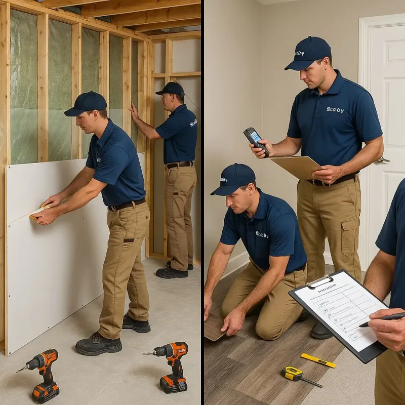 Repairs and Reconstruction process in Townsend, MA
